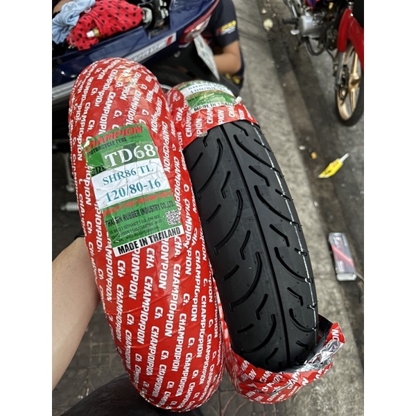 Lốp Champion Gai Sh Ý 100/80/16 120/80/16 thailand