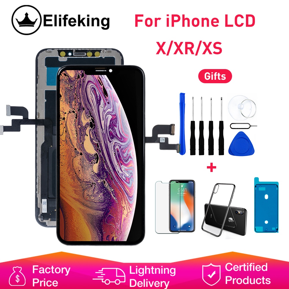 Màn Hình LCD Thử Nghiệm 100% Thay Thế Chuyên Dụng Cho iphone x / xr / xs / 11
