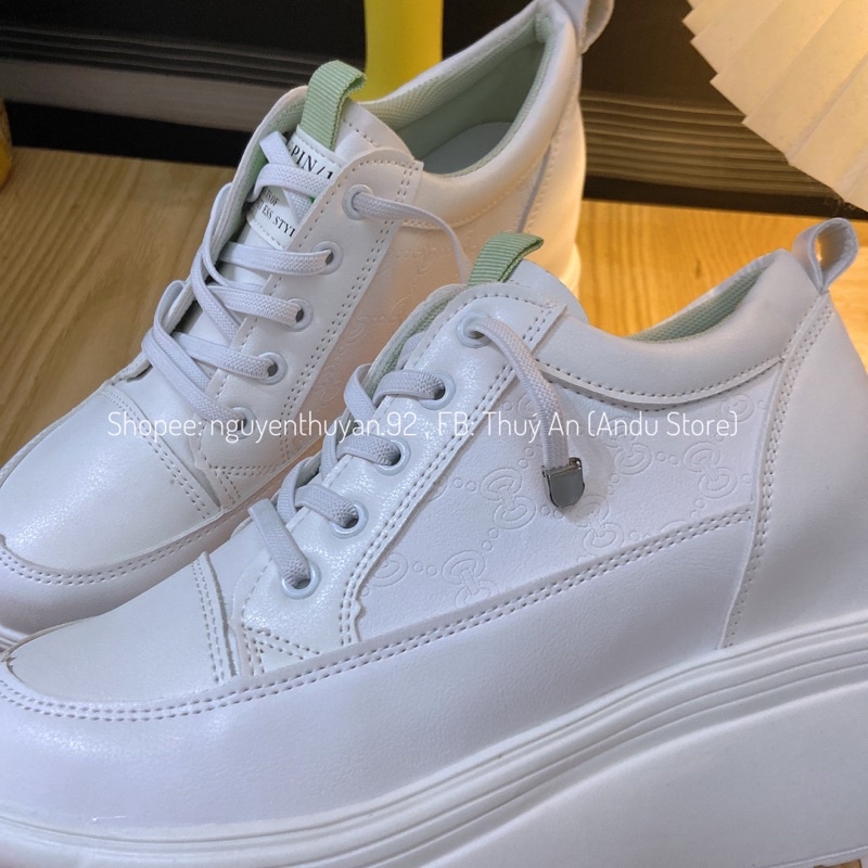 Giày thể thao độn đế 10cm Andu Store