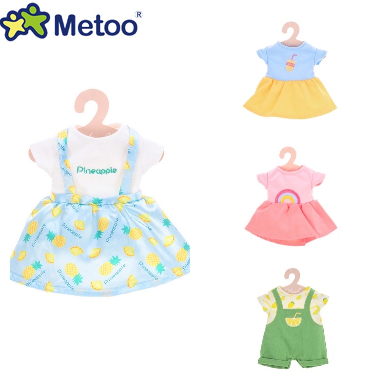 Quần Áo Thay Đồ Metoo Cho Búp Bê Thú Bông Dễ Thương 17cm