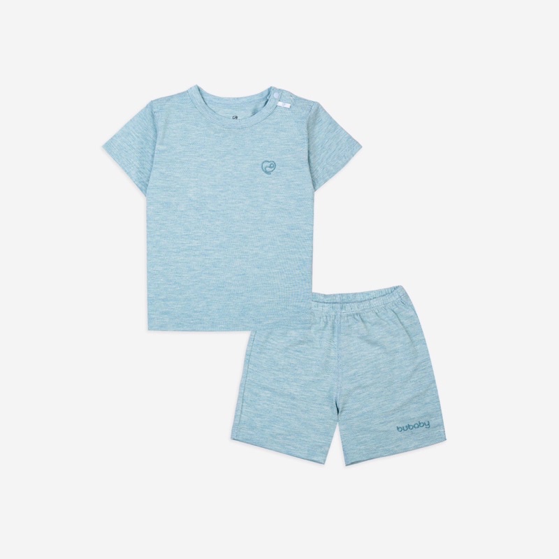 BuBaby-Bộ ngắn tay cài vai  - Bambus BBB130102