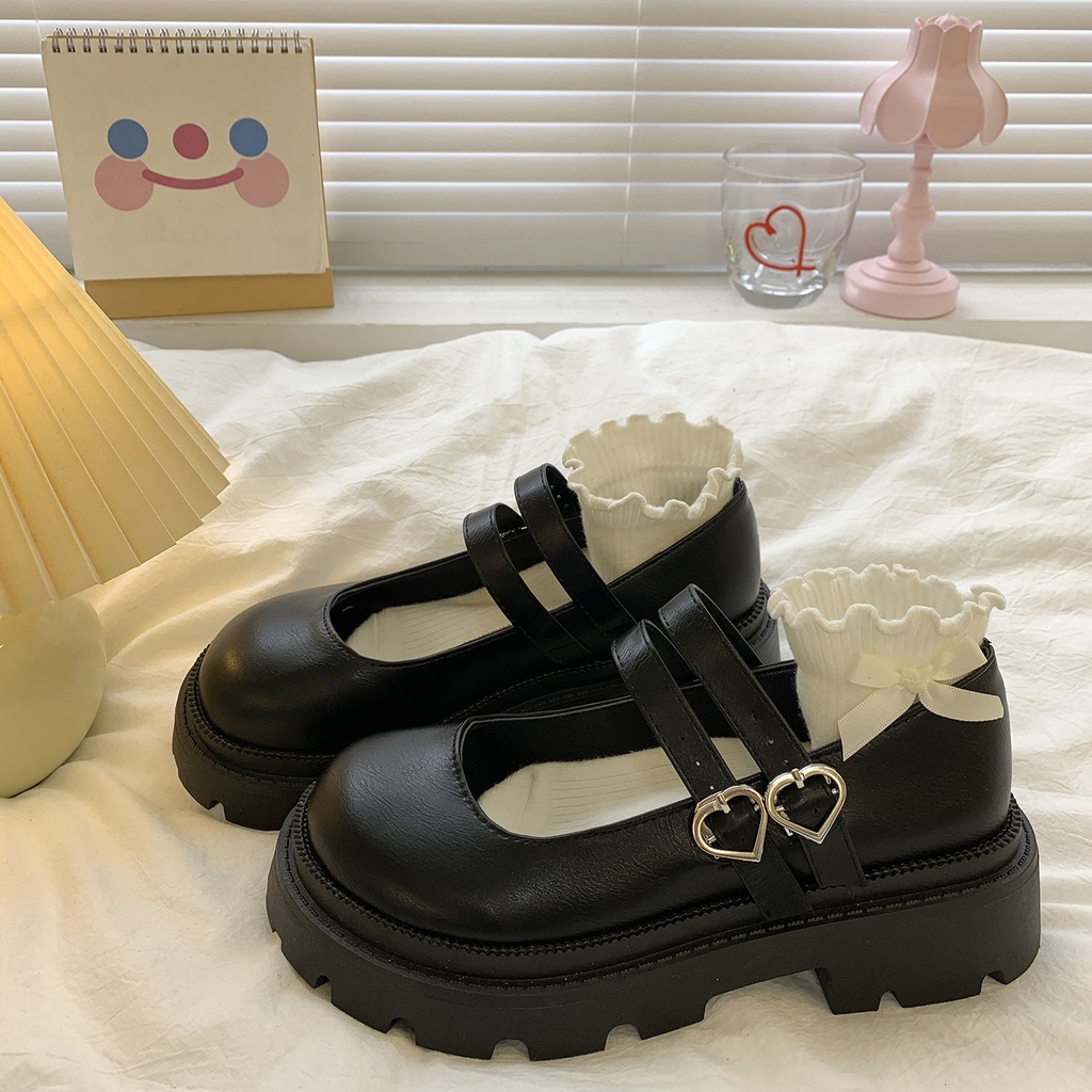 Giày lolita đế cao giày mới Mary Jane