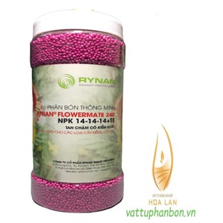 Phân bón thông minh rynan flowermate 240 npk 14-14-14+te - #508a# 1.25kg