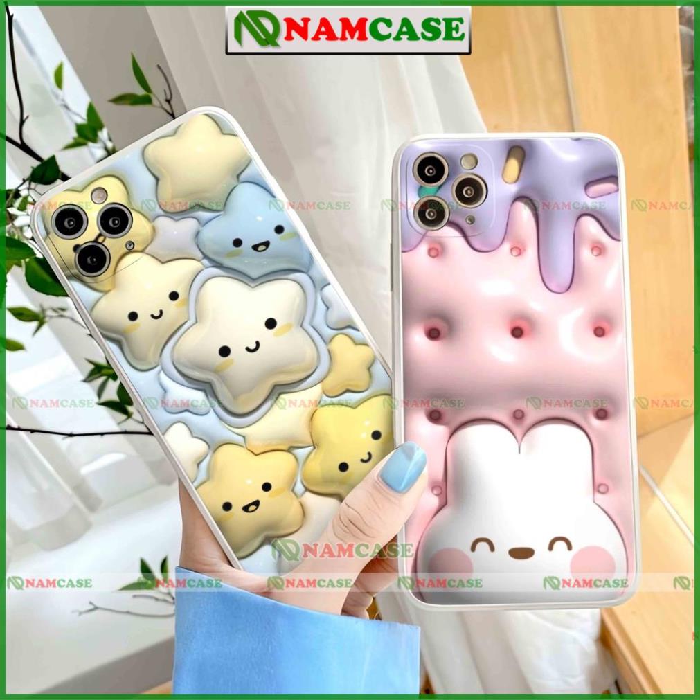 Ốp lưng iphone cặp đôi hoạt hình 3D độc lạ ngộ nghĩnh dễ thương đẹp cho ip 6/6s/7/8/X/XS/11/12/13/14 Pro Plus Max