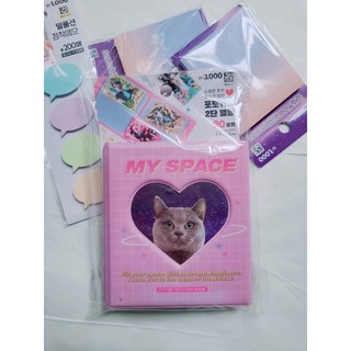 Collect Book Daiso Hàn Mini Binder 2 ô