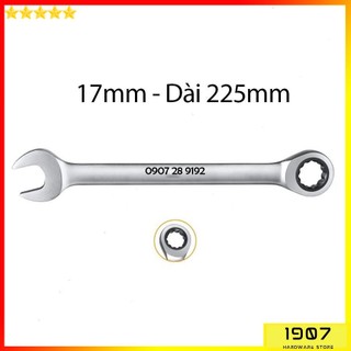 Cờ lê miệng vòng 2 chiều 8-19mm xoay trượt linh hoạt Total Cờ lê hai chiều Cr-V bền bỉ POI