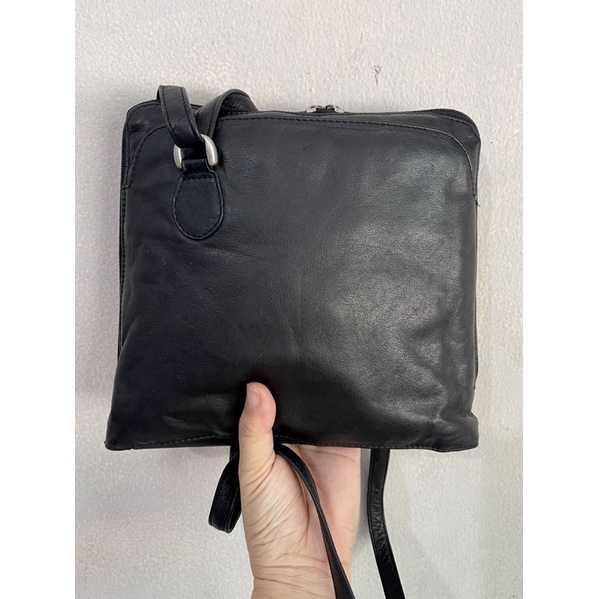 Túi si đeo chéo da thật size 25