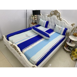 Bộ Drap Thun Hàn Quốc Mát Lạnh {4 MÓN} hoặc drap lẻ /.