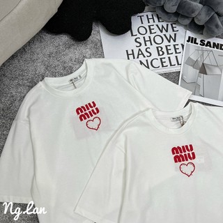 Áo phông miumiu dáng lửng full tag