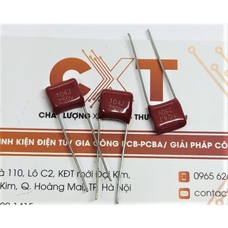 Tụ CBB 5mm các giá trị 100V