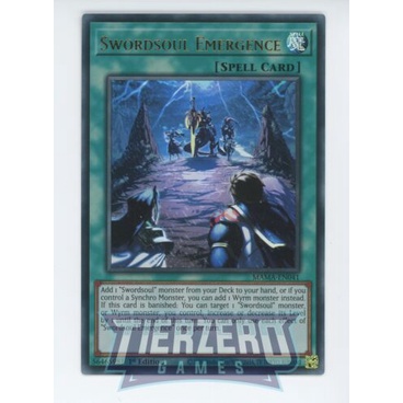 THẺ BÀI YUGIOH PHIÊN BẢN TIẾNG ANH: Swordsoul Emergence - MAMA-EN041 - Ultra Rare 1st Edition