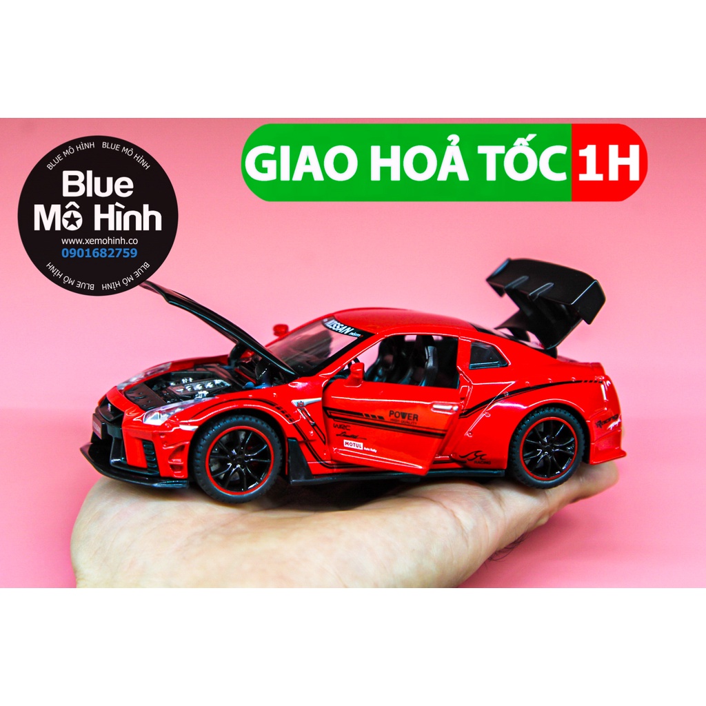 Mô hình xe Nissan GTR 1:32 Đỏ