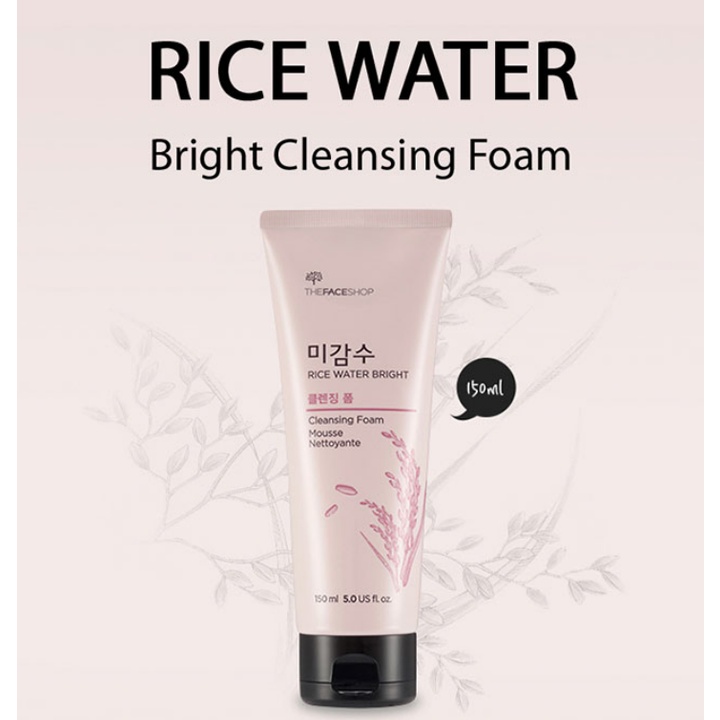 Sữa Rửa Mặt THEFACESHOP Rice Water Bright 150ml