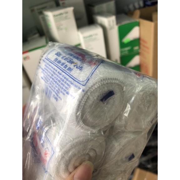 Cuộn Băng Gạc Co Giãn BẢO THẠCH,băng chun,Băng thun vải y tế co giãn  Bảo Thạch