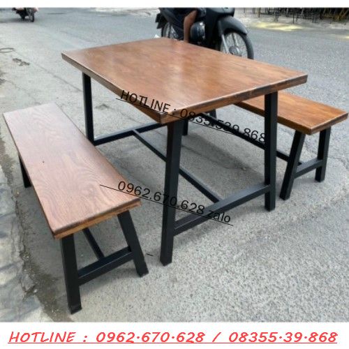 Bàn ghế bar ghế quầy bar cao