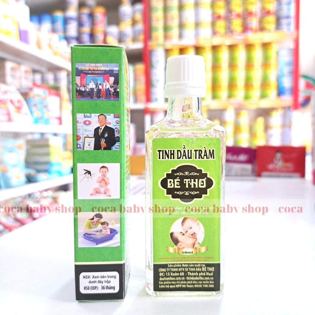 Tinh Dầu Tràm Huế Bé Thơ An Toàn Cho Bé Từ Sơ Sinh, Mẹ Bầu 50ml-100ml