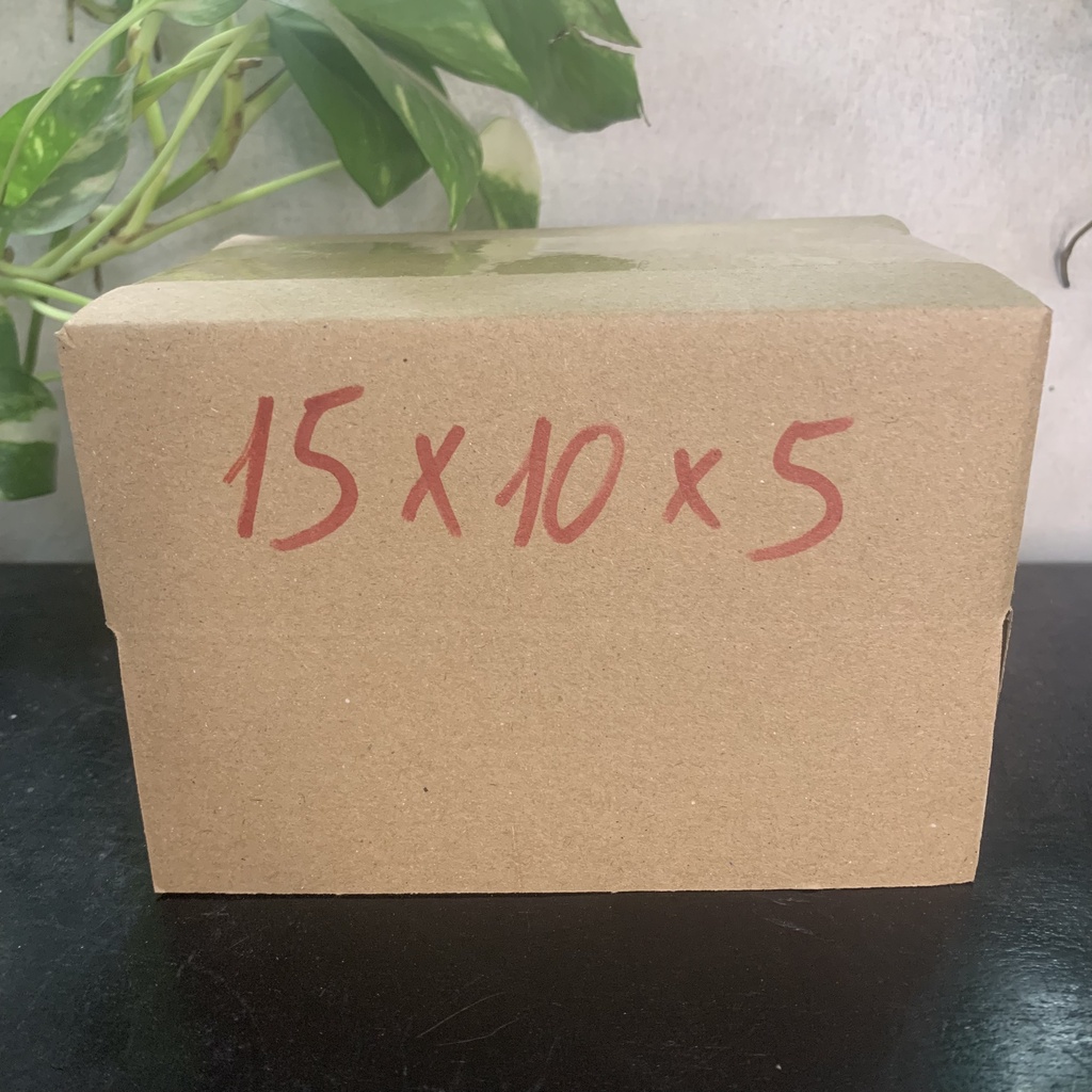 100 Hộp carton 15x10x5 cm, hộp giấy 15x10x5 cm