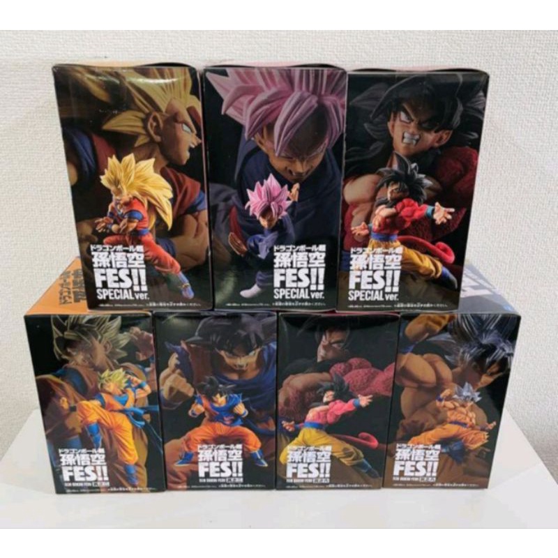 Mô hình Dragon ball Goku God FES hàng chính hãng