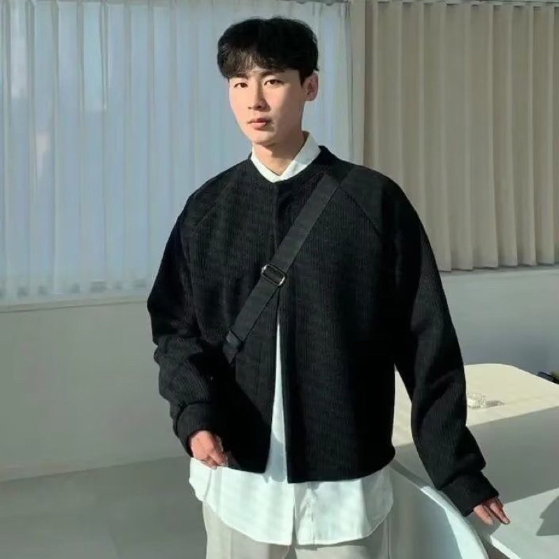 Áo Khoác Len Phong Cách Hàn Quốc Nam Nữ