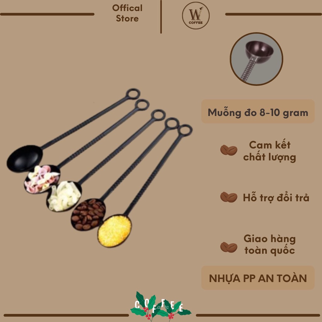 Combo 5 đồ dùng pha cà phê W1coffee