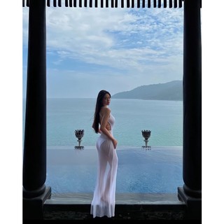 Set bikini len 3 món đi biển - HÀNG QUẢNG CHÂU CHUẨN ẢNH