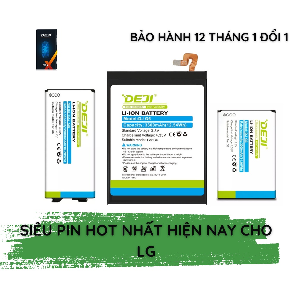 Siêu pin LG Deji cho LG G3 G4 G5 G6 V10