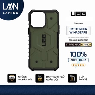 Ốp lưng uag pathfinder w magsafe cho iphone 14 pro max lamino