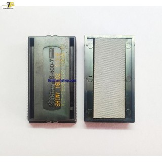 Khay mực pet 400 - Thẻ mực S400 - Tampon dấu ngày tháng năm Shiny S-400