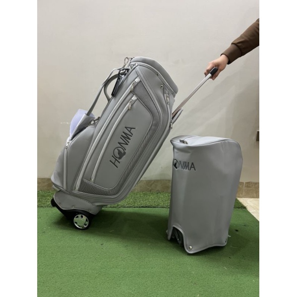 Golf túi gậy Honma có bánh xe kéo tiện lợi cho nam và nữ