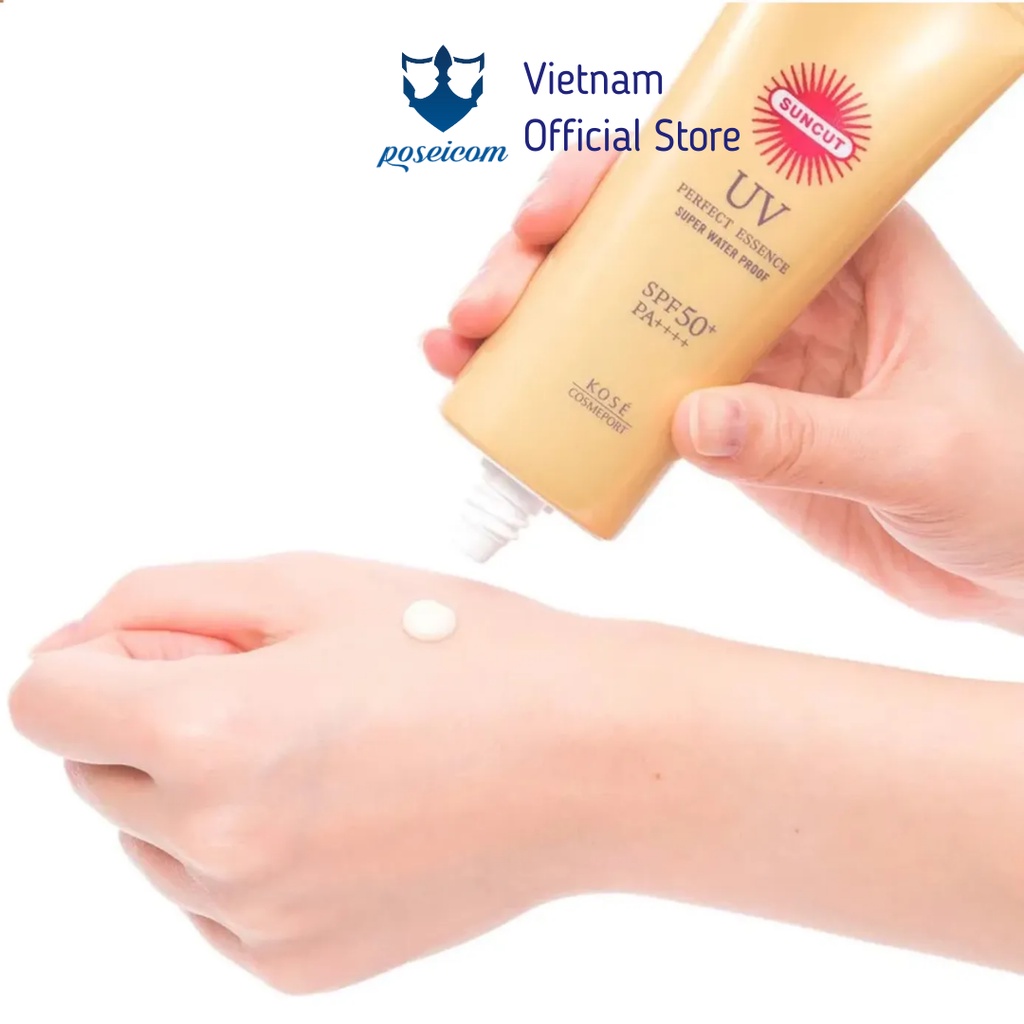 Kem Chống Nắng Kose Suncut Super Water Proof SPF50 PA++++ Chống Nắng Siêu Chống Trôi Chống Nước