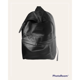 BALO  DA PU UNISEX HÀNG LOẠI 1 balo da đi học basic