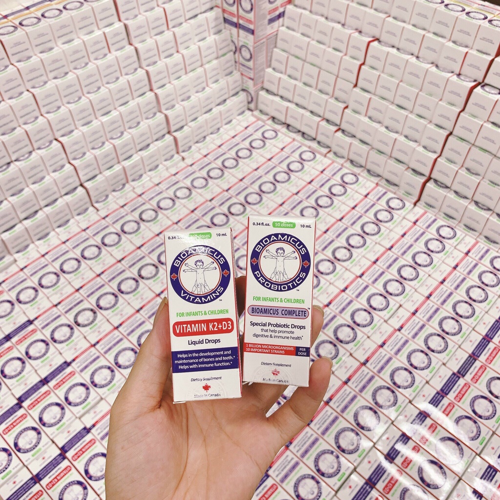 Vitamin D3 Bioamicus Canada dạng giọt 10.3ml