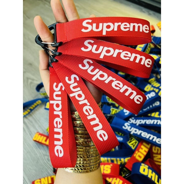 Dây Móc Chìa Khoá Xe Chữ Superme