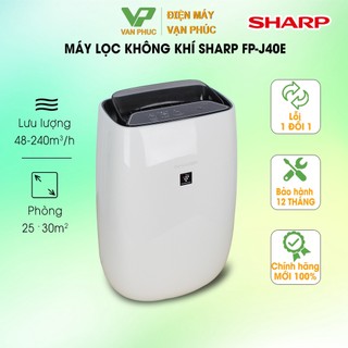 Máy lọc không khí sharp fp-j40e-chính hãng bh-12 tháng