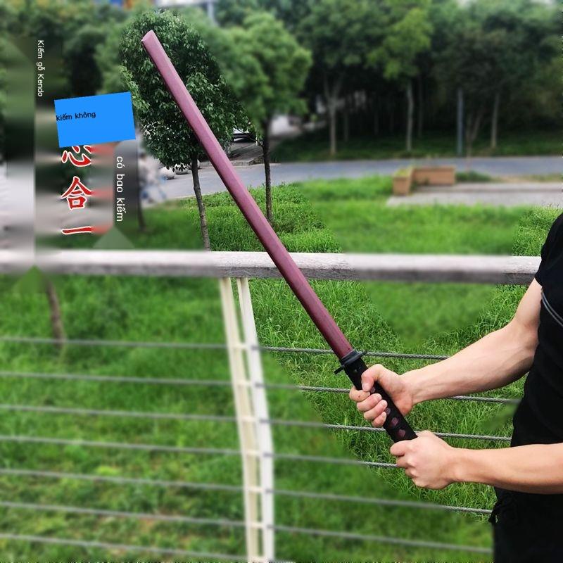 Kendo Gỗ Dao Nhật Bản Juhedao Thực Hành Samurai Thanh Kiếm Gỗ Dao Bằng Gỗ Đạo Cụ Biểu Diễn Trẻ Em Của Người