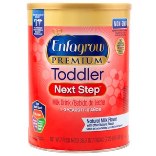 Sữa Enfagrow Toddler Next Step Nắp Vàng 907g - 1,04kg