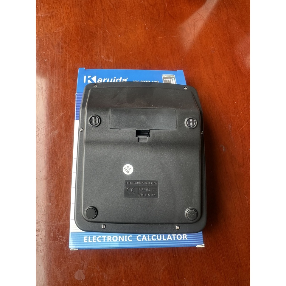 Máy Tính Cầm Tay, Bỏ Túi Karuida KK-837B-12S Sử Dụng Năng Lượng Mặt Trời Hoặc Pin, Thiết Kế Thời Trang