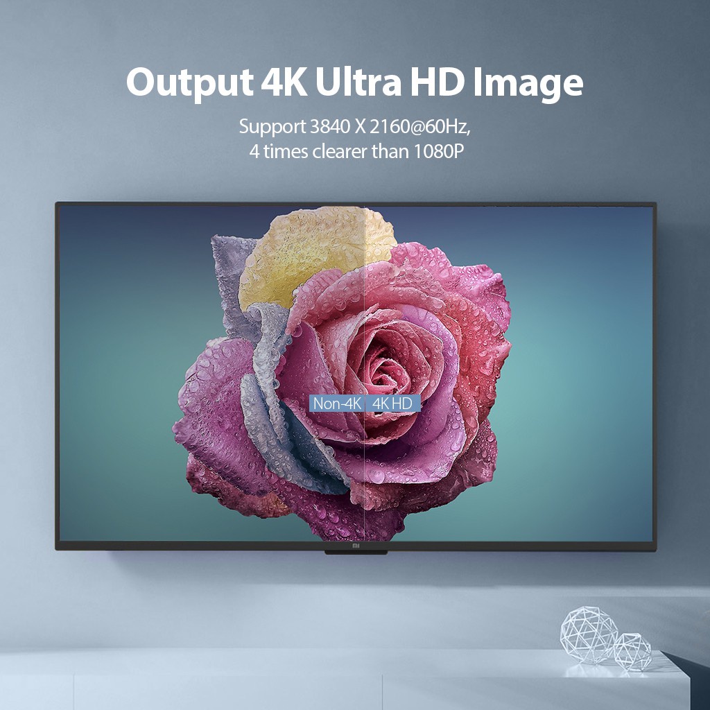 Dây cáp HDMI 2.0 hỗ trợ 4K 60Hz 3D đầu mạ vàng cho PC/Laptop/Màn hình/TV/Máy chiếu/ PS4, độ dài 1.5M/2M.