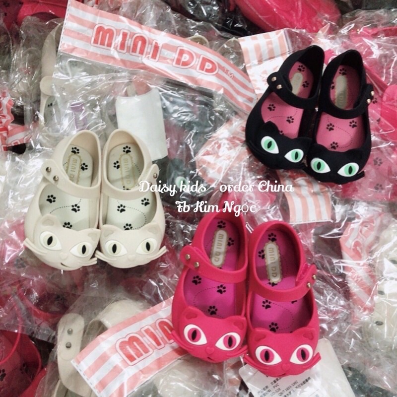Giày nhựa thơm MiniDD giày mèo