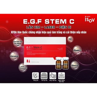 Isov tế bào gốc làm dịu da mụn, thâm nám, sẹo rỗ