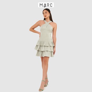Đầm nữ MARC FASHION đắp chéo bèo 3 tầng BAPH072220