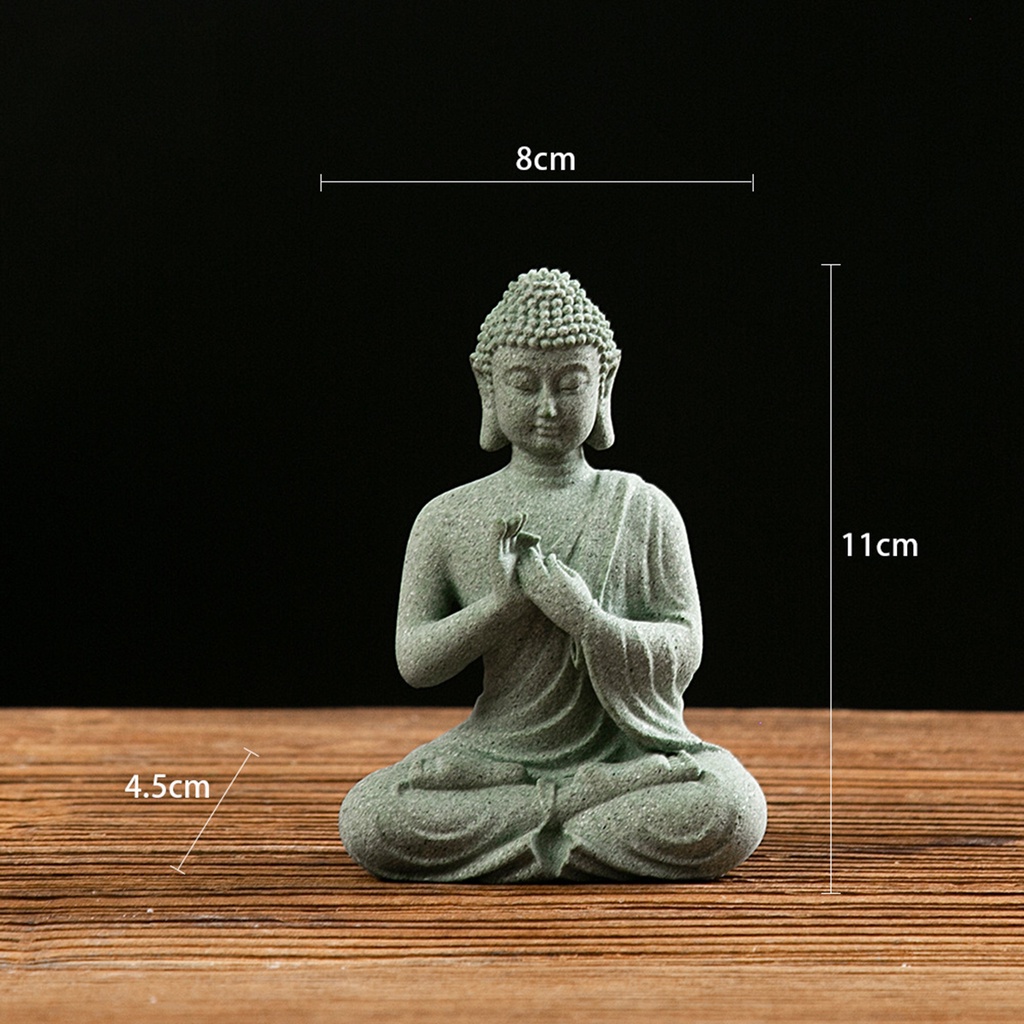 ”Tượng Phật Bằng Đá Cát Độc Đáo Trang Trí Nhà Cửa”