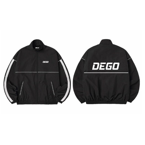 Áo khoác dù Line Track Jacket DEGO 2 lớp cao cấp , Áo khoác local brand 001