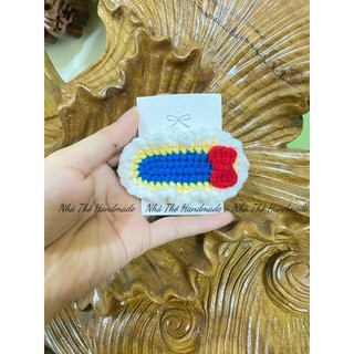 [ Handmade ] KẸP TÓC LEN