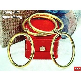 Vòng trơn bản 5ly có khóa đồng thau-M3512