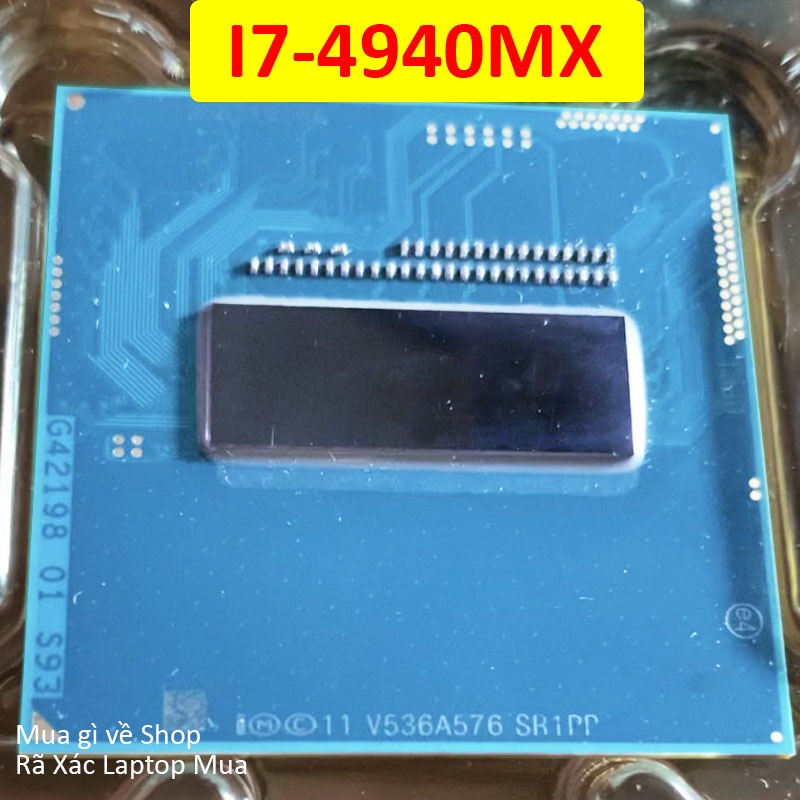 CPU Core I7 4940mx Thế Hệ 4 Nâng Cấp Laptop Dell M4800 M6800 Laptop HP Clevo Thinkpad