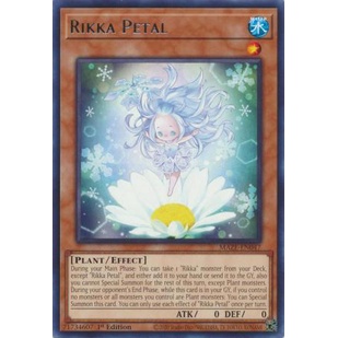 Thẻ Bài Yugioh Rikka Petal - MAZE-EN047 - Rare 1st Edition
