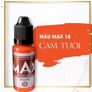 Mực Max Thảo Vũ bong đậm phun xăm mày, môi, mí