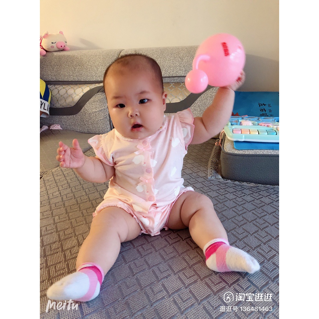 Body bé gái cotton tay cánh tiên - QA164