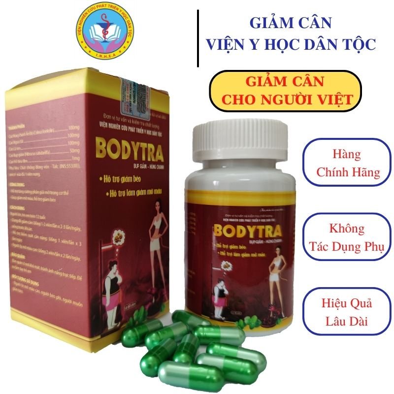 Giảm cân bodytra Viện Y Học Dân Tộc, Giảm mỡ bụng, mông, bắp tay hiệu quả